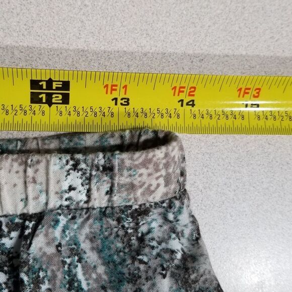 Chico's Midi Camo Calf‎ Boho Tiered Ruffle Skirt - Picture 9 of 13